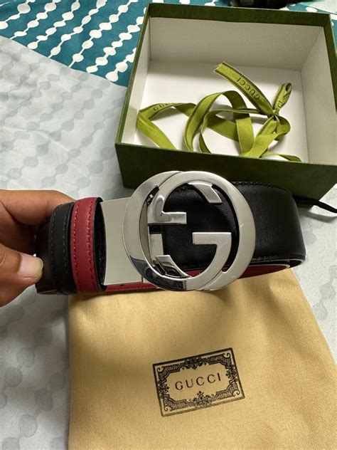 how are gucci belts made|authentic gucci belt men.